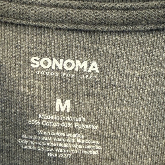 Sonoma Heather Gray Knit Top - Picture 2 of 6